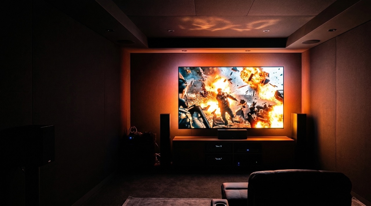 Уютный вечер с попкорном и фильмом на большом экране — интернет СКТВ